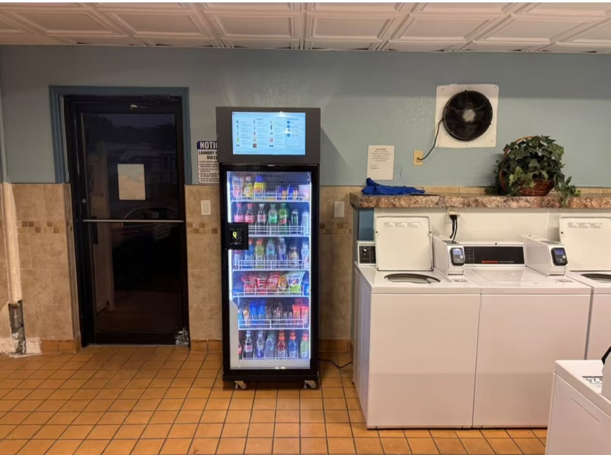 USA Self-Service Laundry, 편리한 스낵 및 음료 판매를 위해 AI 자판기 설치